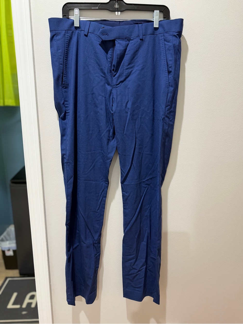 Murano Royal Blue Dress Pants - Tailored Straight Leg
